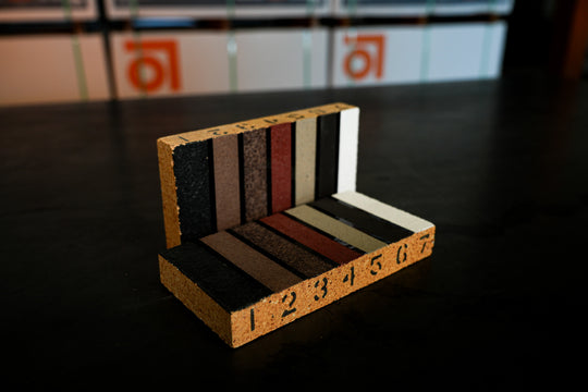 Firebrick Stain Sample